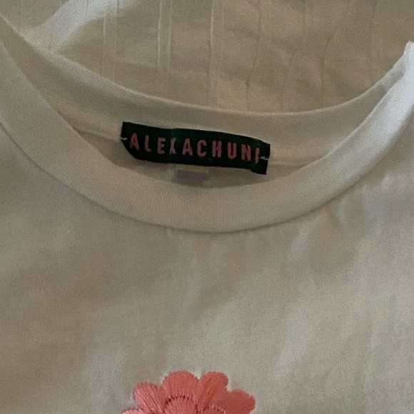Alexa Chung Embroidered Flower t-shirt - Picture 3 of 3